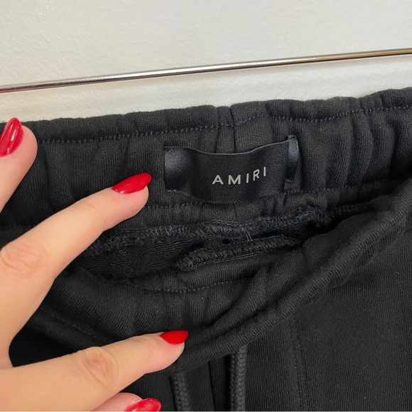 AMIRI City Zip-Pockets Straight-Leg Relaxed-Fit Cotton-Jersey Jogging Bottoms - Picture 8 of 12